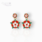 Tudor Rose - Earrings